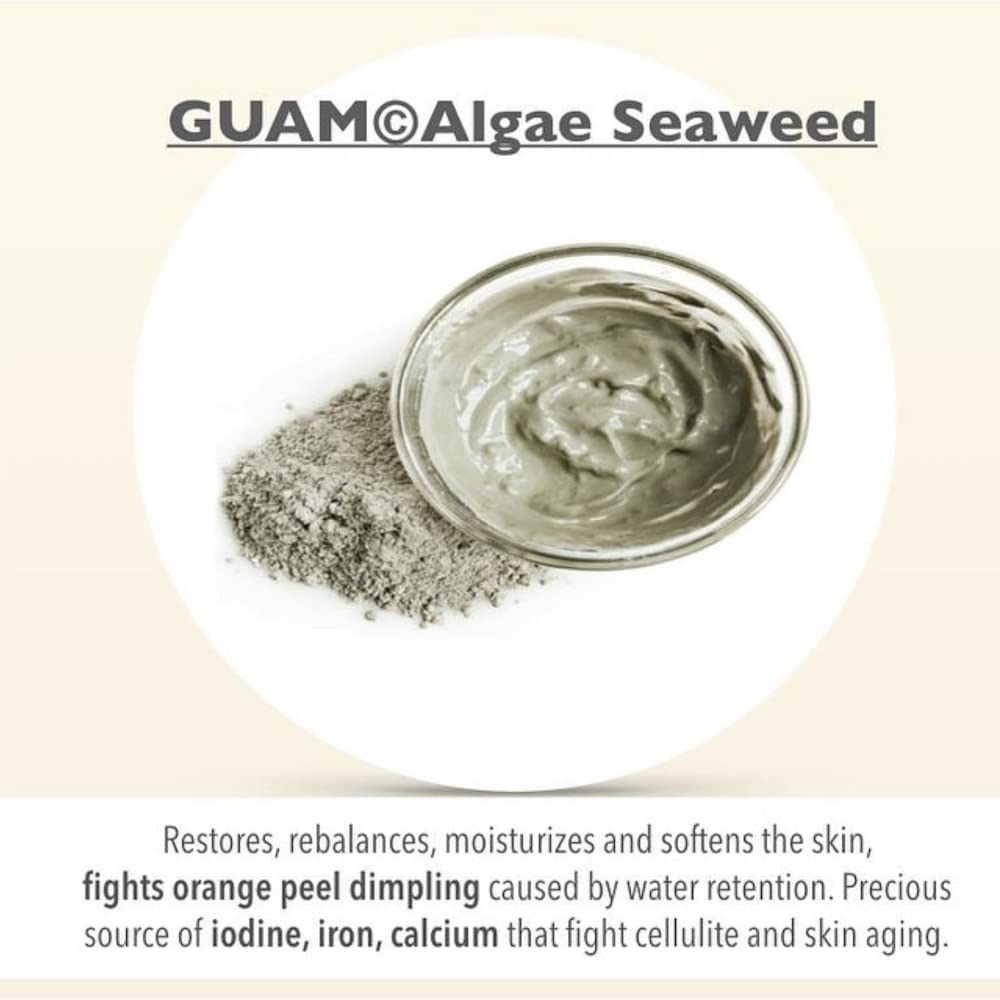 Guam Anti-cellulite Body Wrap, Seaweed Body Wraps for Cellulite on Legs and Thighs, ORIGINAL