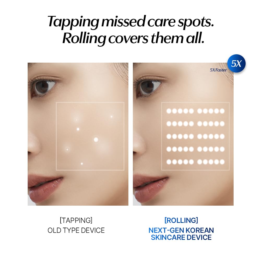 CELORABY Potension Penta-Shot Glass Skin Glow Booster | 5-in-1 Korean Skincare Device for Pore