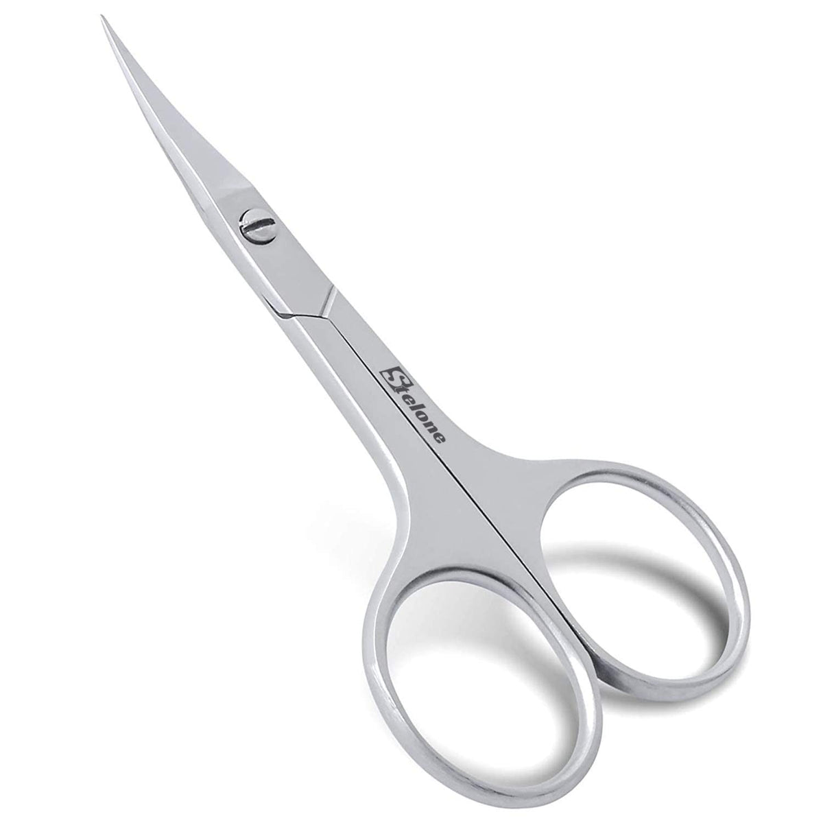 Multi Purpose Eyebrow Scissors Stainless Steel Curved Blade Cuticle Scissors for Manicure and