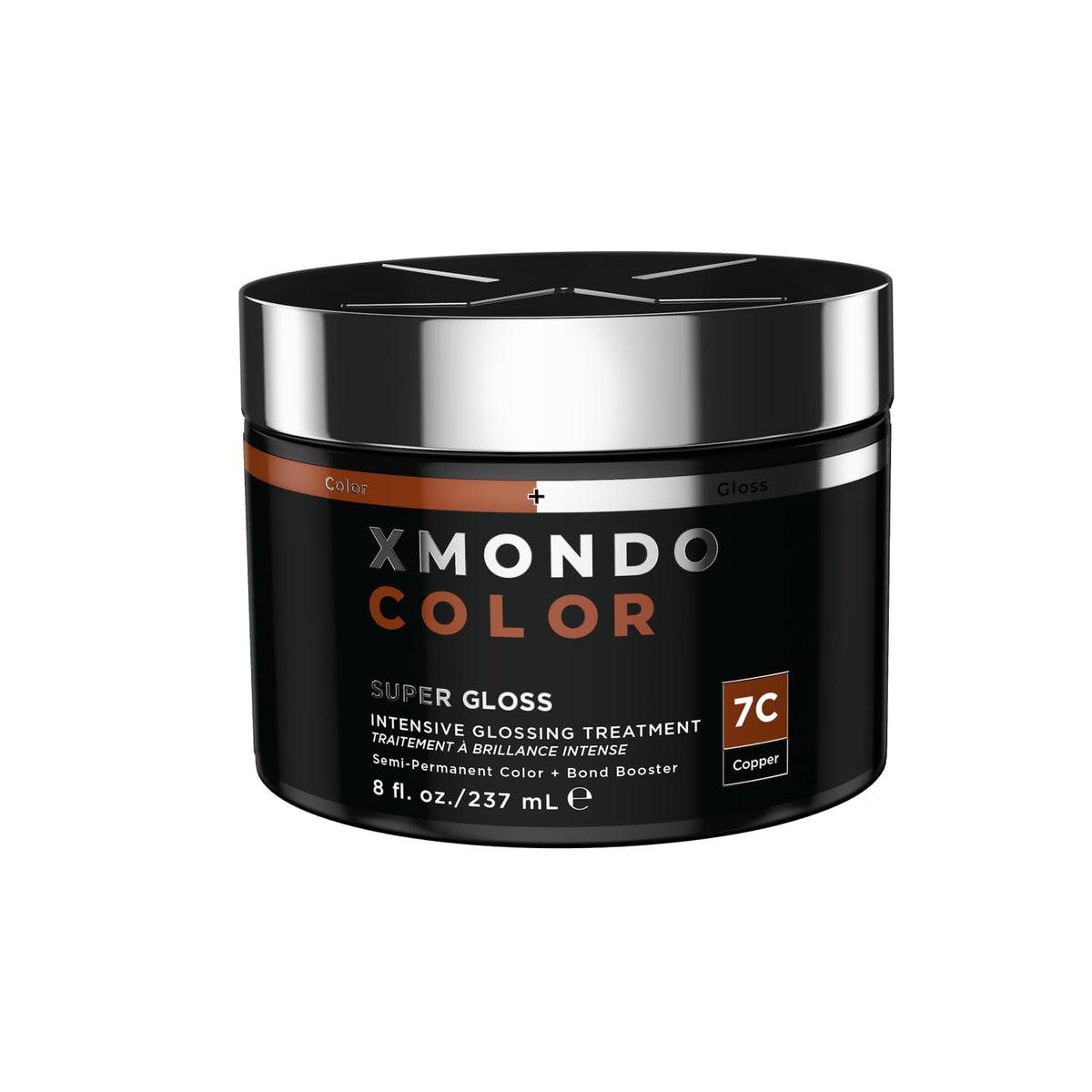 XMONDO Color Copper Color Depositing Mask & Semi-Permanent Hair Dye Super Gloss Infused with Bond