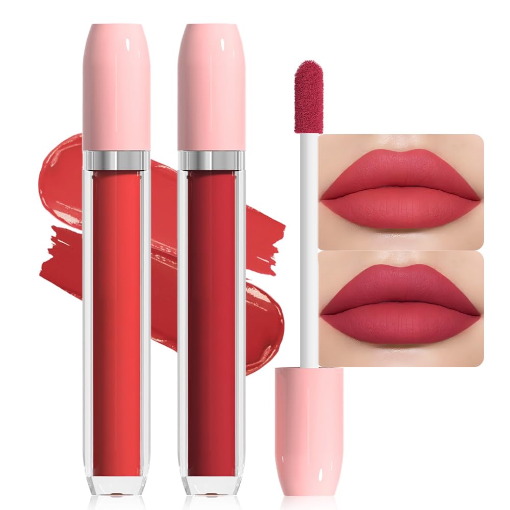 BINGBRUSH Super Matte Longwear No-Budge Stay On Smudge Proof Liquid Lipstick Long Lasting Makeup