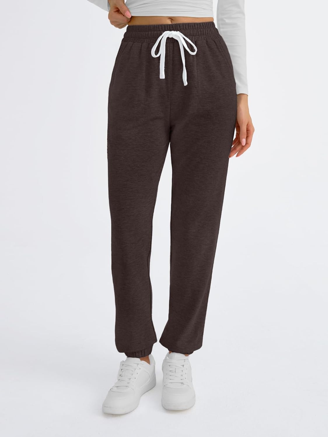 AUTOMET Sweatpants Women with Pockets Lounge Pajama Travel Pants Work Joggers Fall Clothes Winter