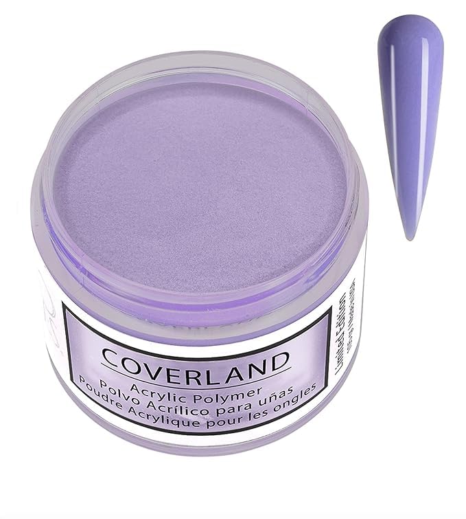 Tones Coverland Acrylic Nail Powder "Purple Spring" - Limited Edition Acrylic Powder for Nail