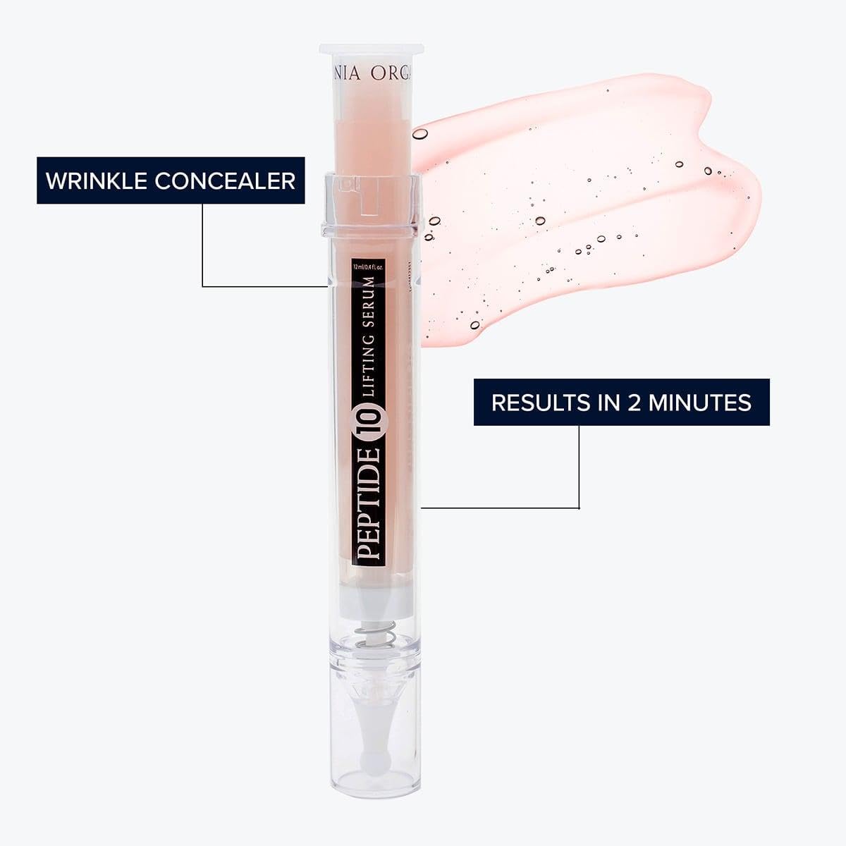 Peptide10 – Anti-Aging Peptide Serum – Firms, Smooths & Reduces Wrinkles – With Multi-Peptide