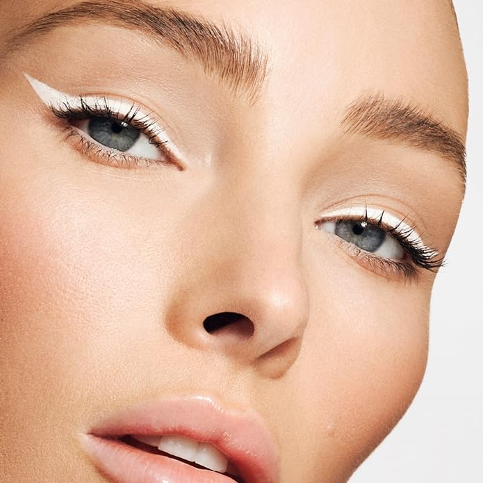 MAKE Beauty Liquid Line Waterproof Liquid Eyeliner Pen. Smudge-Proof Felt Tip for Precise