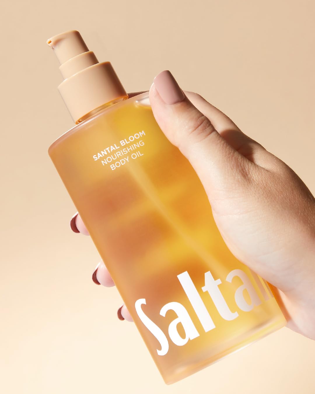 Saltair Body Oil. Jumbo Size Santal Bloom After Shower and Bath Oil Moisturizer for Women and Men.