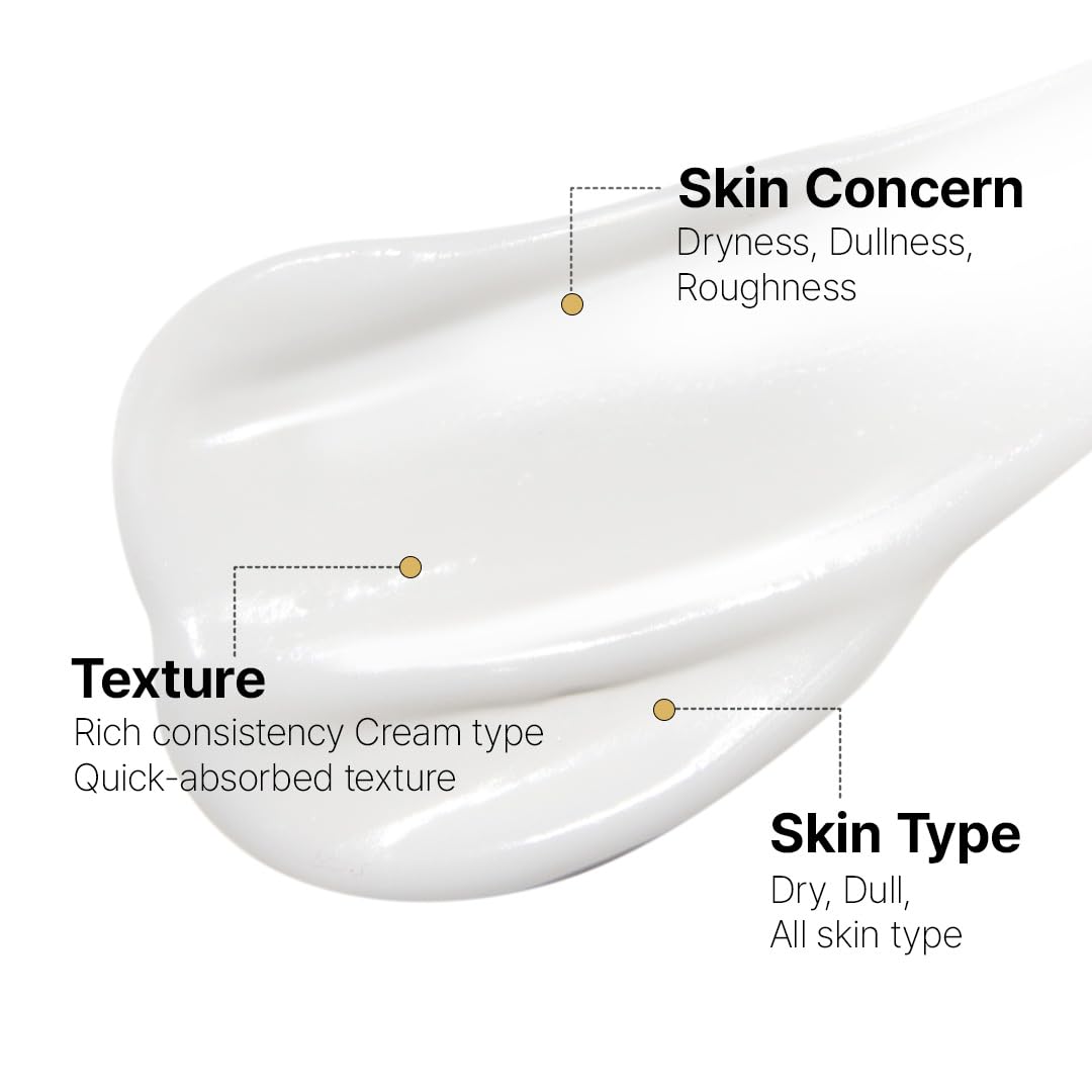 FARMSTAY Black Snail & Peptide 9 Perfect Cream, Snail Mucin Moisturizer for Elastic & Glow Skin