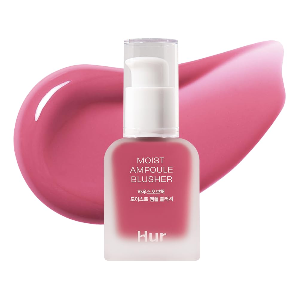 Moist Ampoule Blusher with 50% Moisture Essence | Hydrating & Long-Lasting Blush | 0.68fl.oz (9