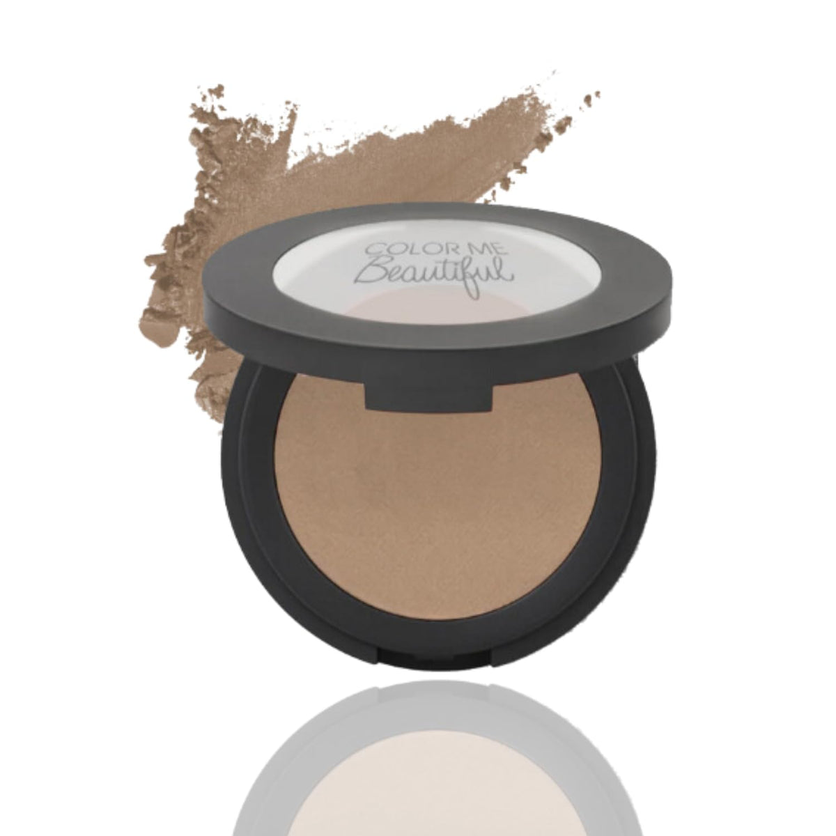 Color Me Beautiful Color Pro Single Eyeshadow, Full Pigment and Long-Lasting Pressed Powder