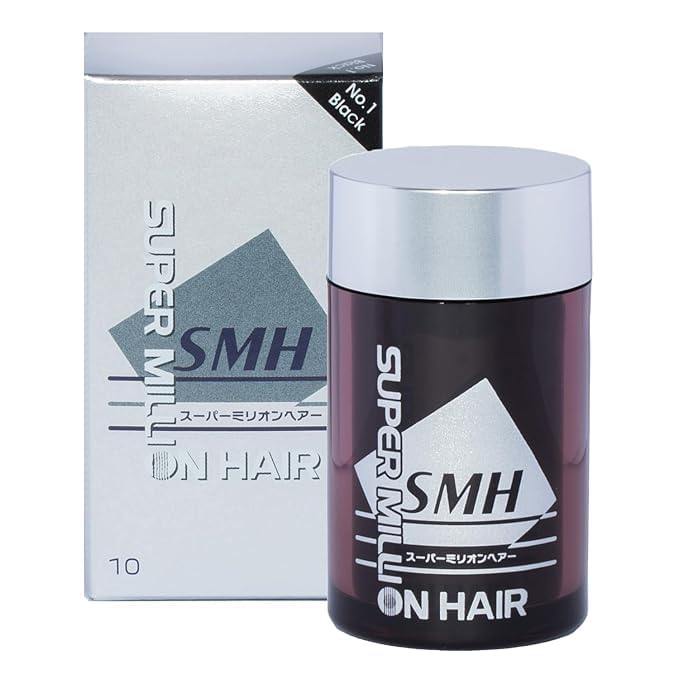SMH Plant-Based Hair Fibers MADE IN JAPAN – Instantly Conceals Thinning Hair –Long-Lasting – Sweat