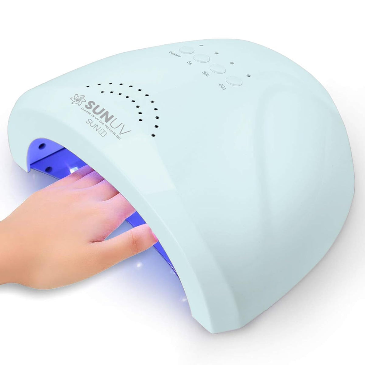 SUNUV Nail Dryer, UV Light for Gel Nail Polish Professional UV LED Lamp with 3 Timer Settings Art