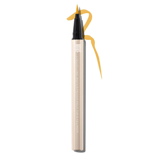 MAKE Beauty Liquid Line Waterproof Liquid Eyeliner Pen. Smudge-Proof Felt Tip for Precise
