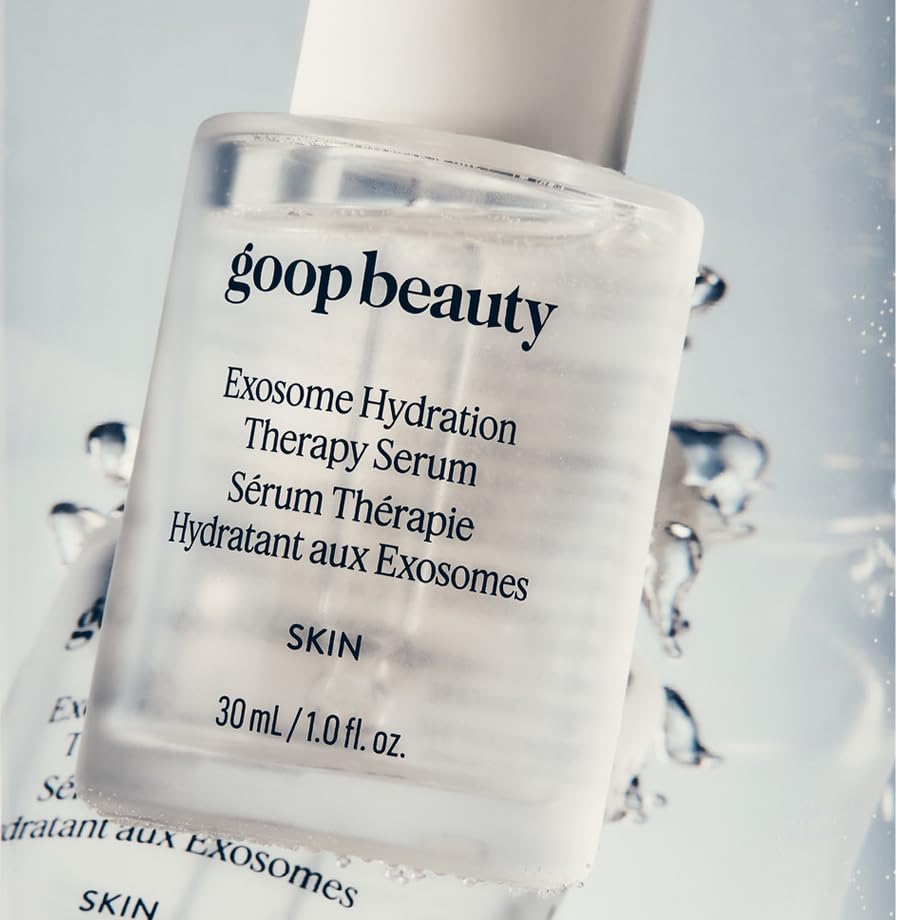goop Beauty Exosome Hydration Therapy Serum | Hydrating Serum for Plump, Radiant, & Smooth Skin |