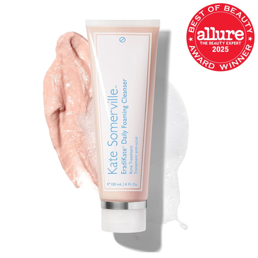 Kate Somerville EradiKate 3% Sulfur Daily Foaming Cleanser Acne Treatment – Clinically Formulated