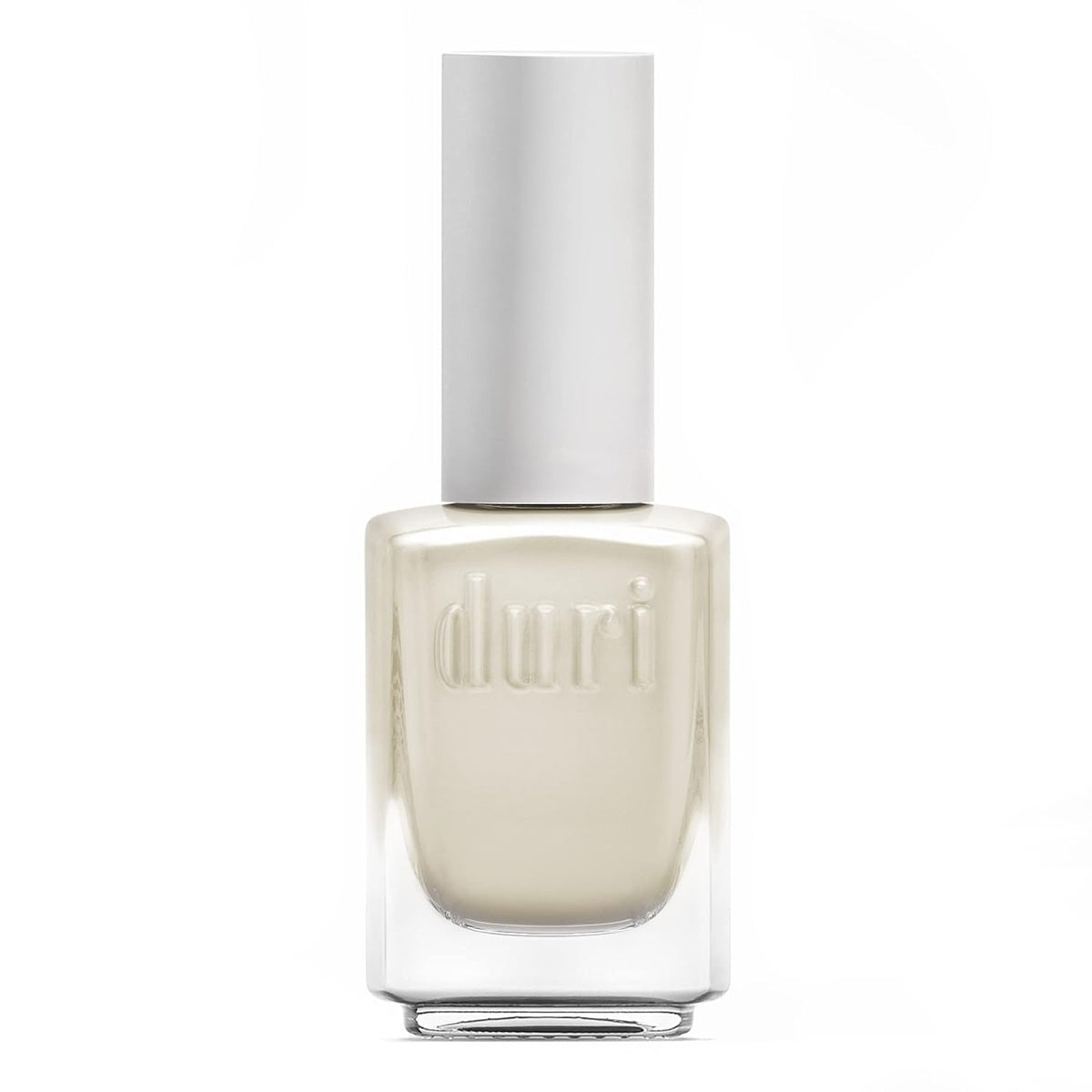 duri Nail Polish, 770 Dip My Toes, White Metallic Shimmer, Full Coverage, Shiny Finish, Fast