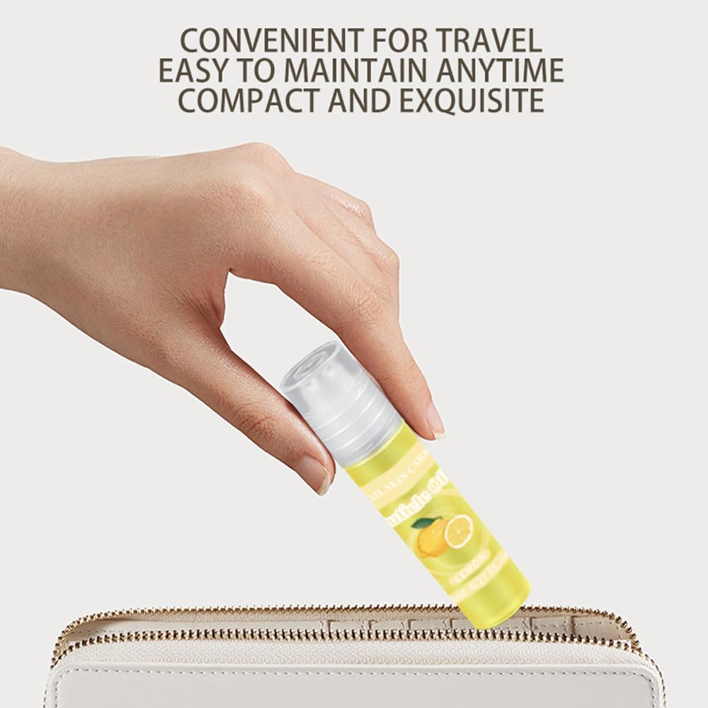 5pcs Cuticle Oil Roller Nourishing Moisturizing Roll On Cuticle Oil for Convenient Portable Nail