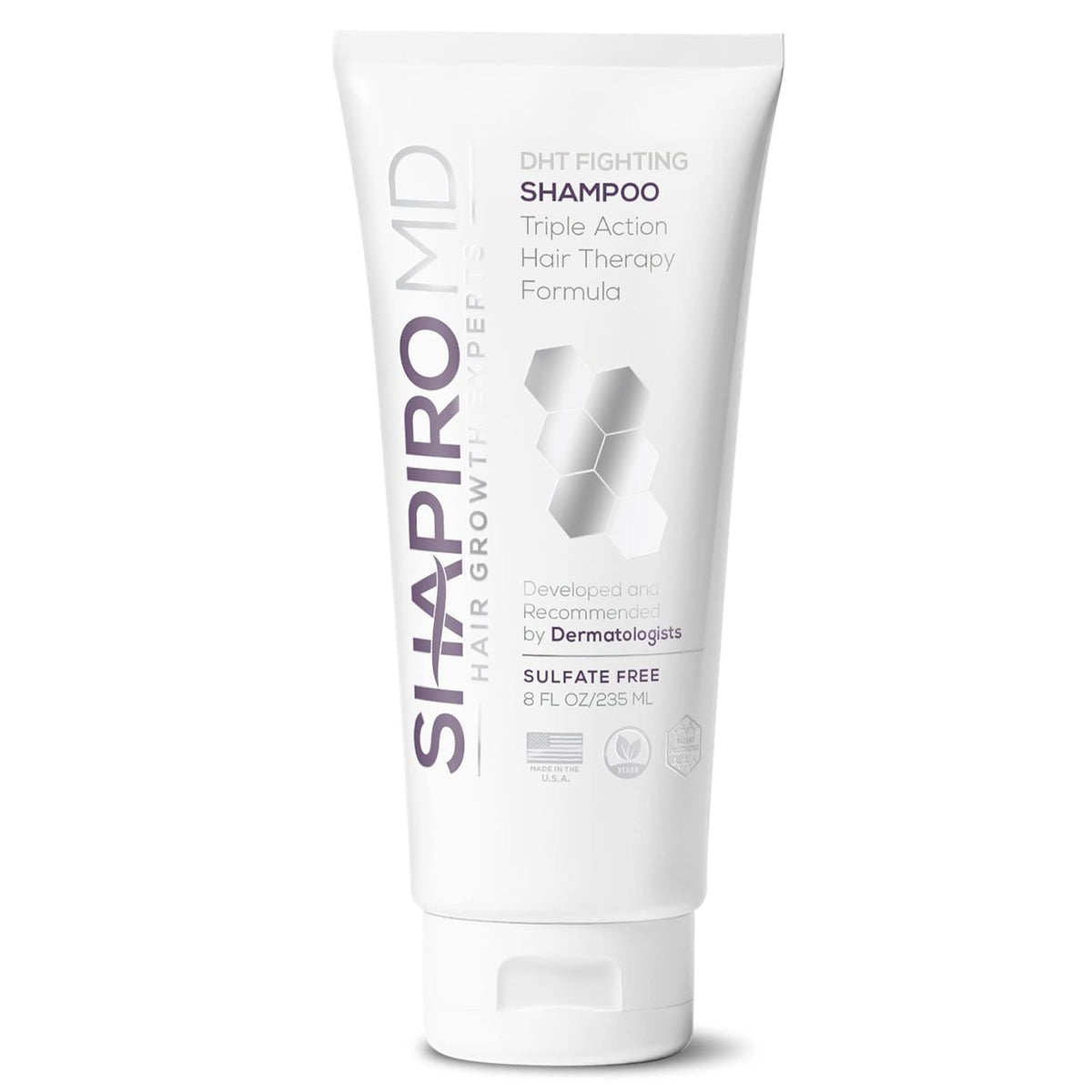 Shapiro MD Hair Growth Experts Hair Loss Shampoo | DHT Fighting Vegan Formula for Thinning Hair