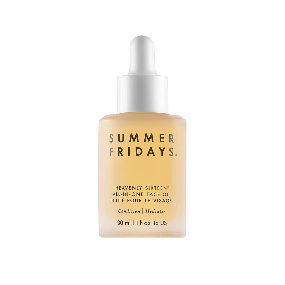 Summer Fridays Heavenly Sixteen Face Oil - All-In-One Hydrating Face Oil for Dry Skin - Made with a