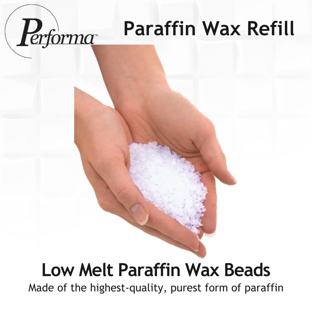 Performa Paraffin Wax Refill, 1 Pound Lavender Scented Beads, Case of 6, Paraffin Bath Wax, Medical