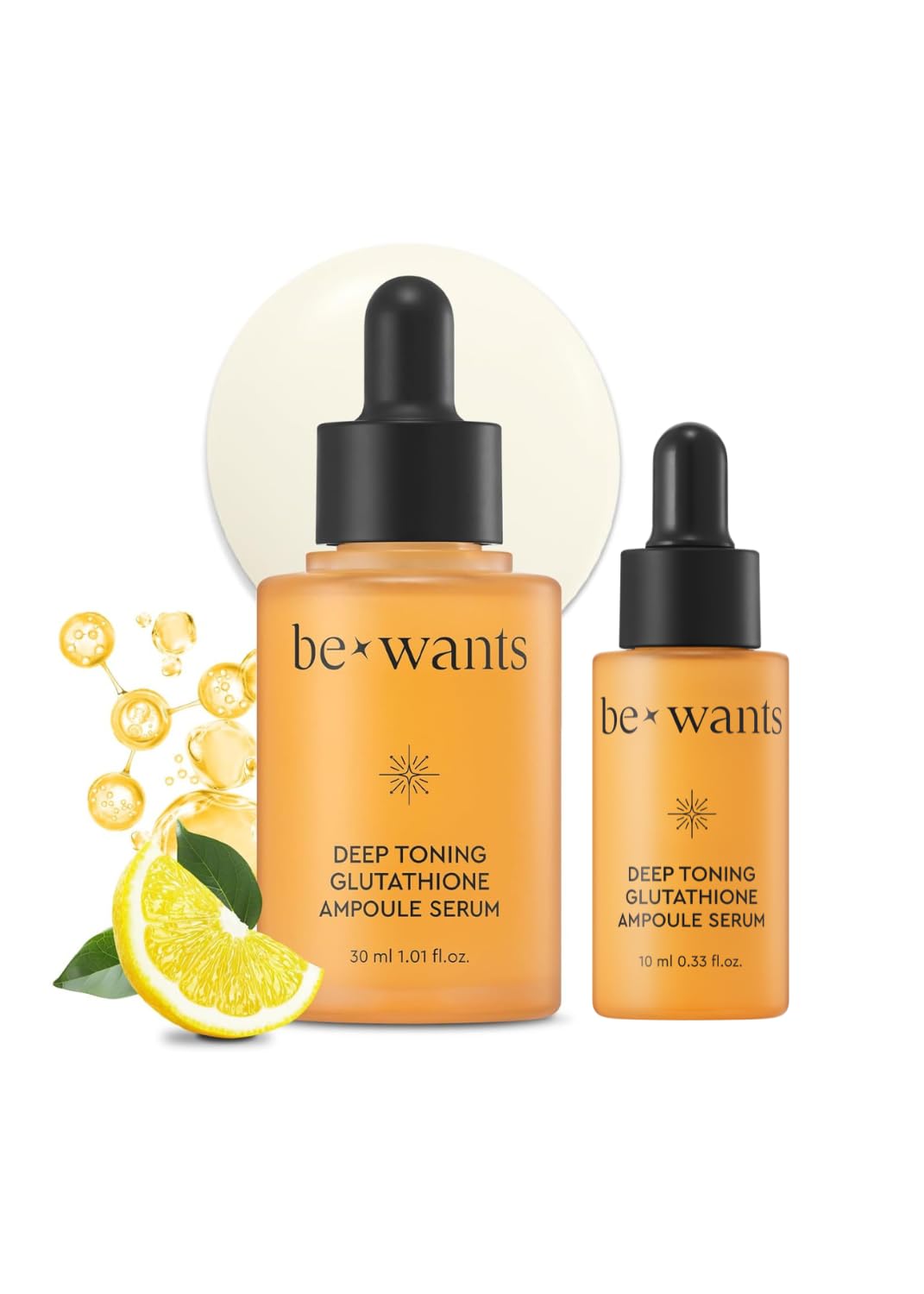 Bewants Deep Toning Glutathione Ampoule Serum | Korean Skincare with Vitamin C & Calendula Extract