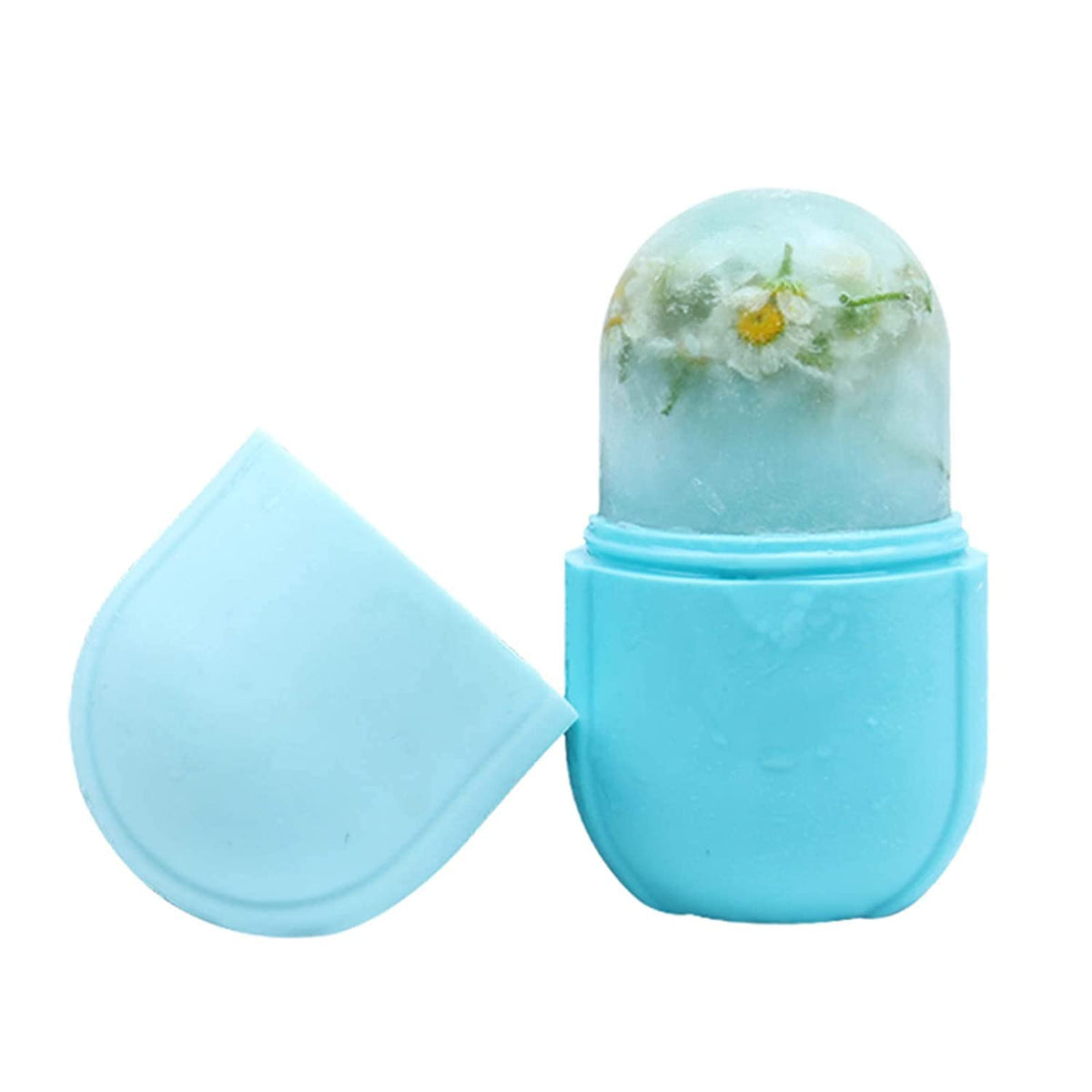Upgraded Silicone Ice Roller for Face Massage and Skin Care - Facial Beauty Tool for Eyes, Gua Sha