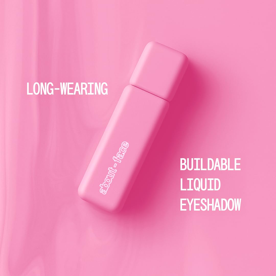 about-face Matte Fluid Eye Paint On Pointe – High-Pigment Liquid Eyeshadow, Long-Lasting, No-Budge