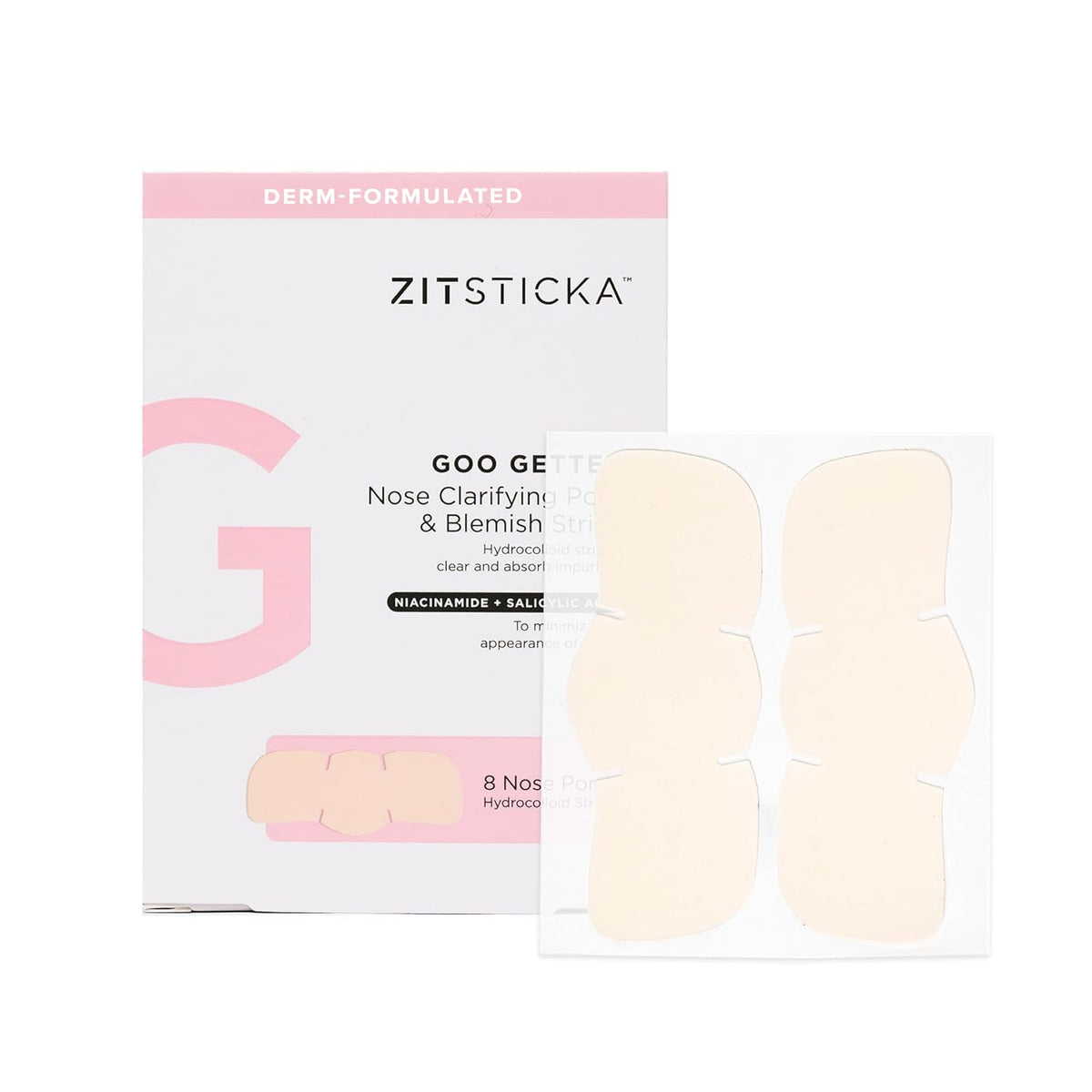 ZitSticka Pimple Patches for Face and Body, Goo Getter Hydrocolloid Patches to Cover Zits &
