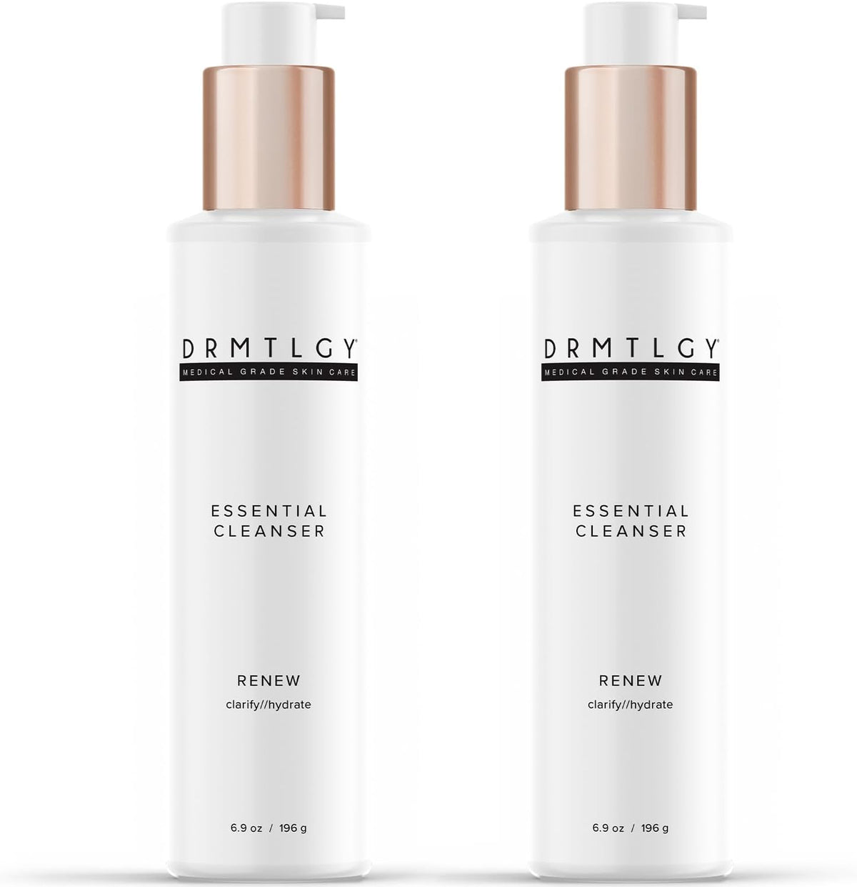 DRMTLGY Essential Facial Cleanser - Gentle Face Cleanser and Face Wash for Women and Men with