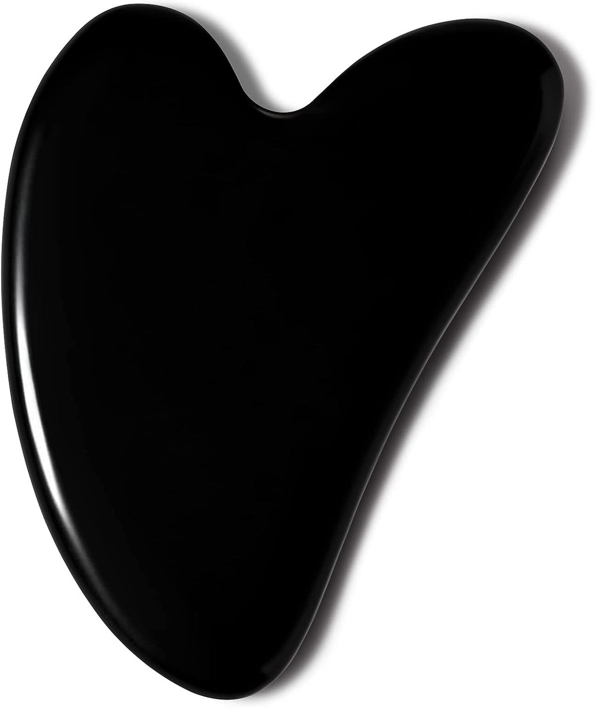 rosenice Gua Sha Facial Tools Black Guasha Tool Gua Sha Jade Stone for Face Skincare Facial Body