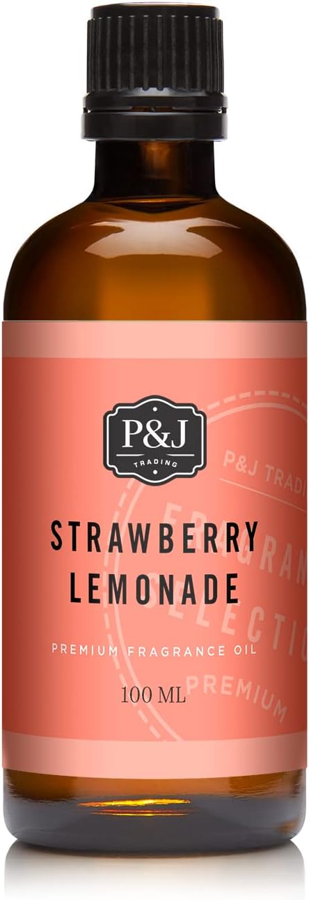 P&J Trading - Strawberry Lemonade Scented Oil 100ml - Fragrance Oil for Candle Making, Soap Making