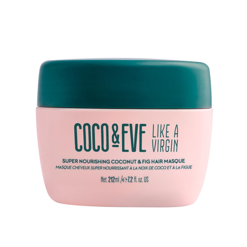 Coco & Eve Like a Virgin Hair Masque - Coconut & Fig Hair Mask for Dry Damaged hair with Shea