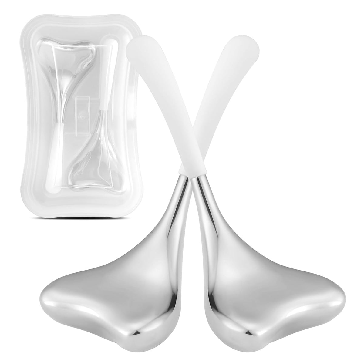 Cryo Sticks for Face - Gua Sha and Massage 2-in-1, Ice Globes-Facial Skin Care Tools for Women