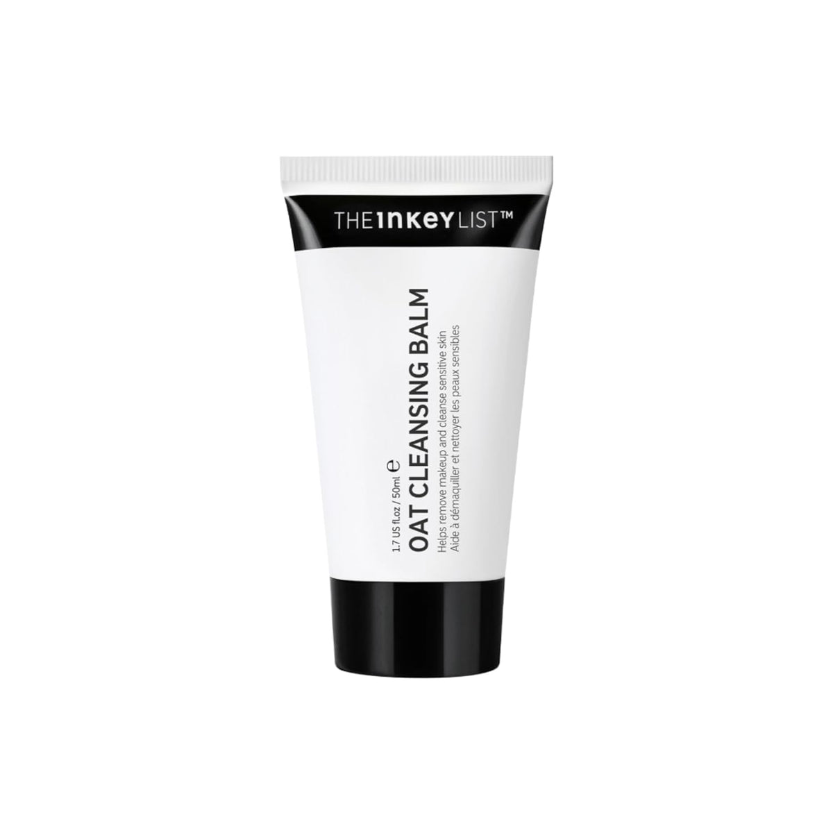 The INKEY List Mini Oat Cleansing Balm, Rich Balm Removes Makeup and Impurities, Reduces Redness