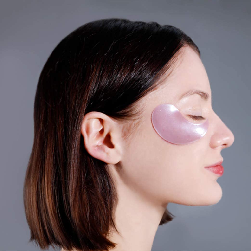 MIZON Collagen Eye Gel Patch with Hydrolyzed Collagen, Caviar, and Chamomile for Firming