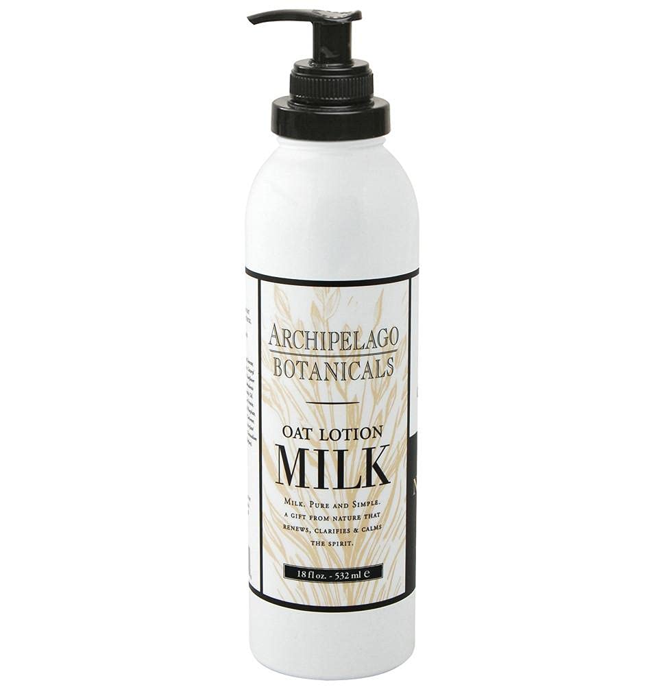 Archipelago Botanicals Oat Milk Lotion, Nurturing and Soothing Daily Moisturizer for Dry or