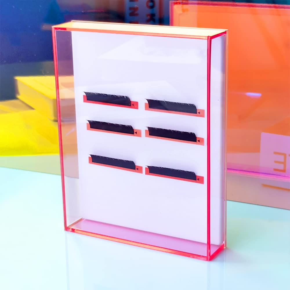 Grafting False Eyelash Acrylic Extension Pallet Organizer, Eyelash Extension Glue Tweezers Plate