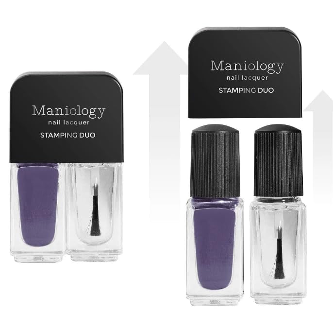 Maniology Friendly Forest Nail Stamping Starter Kit | Autumn Designs with Woodland Creatures, Fall