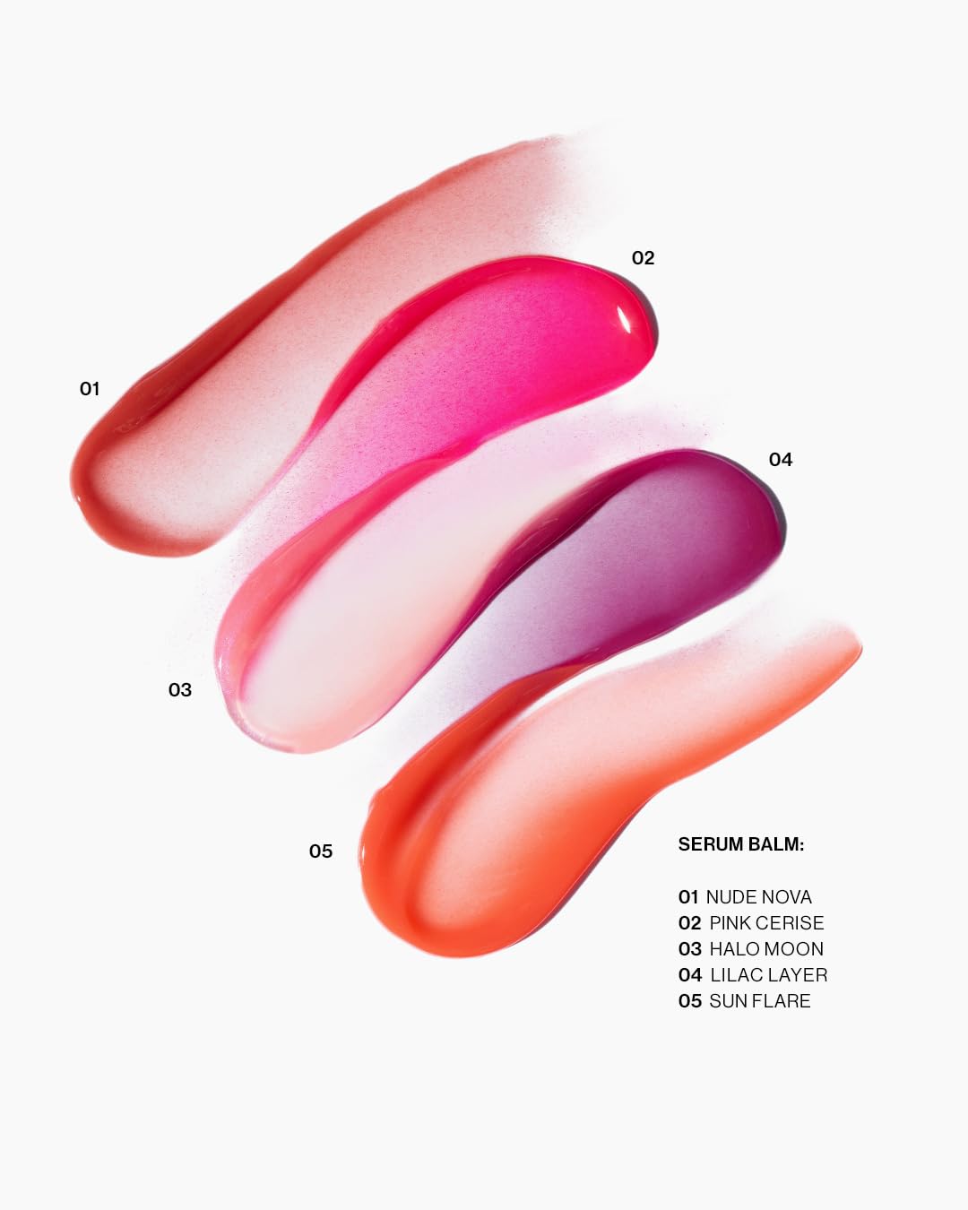 MAKE Beauty Serum Balm Hydrating Lip Oil. Vegan Moisturizing Lip Gloss with Plumping Effect. Lip