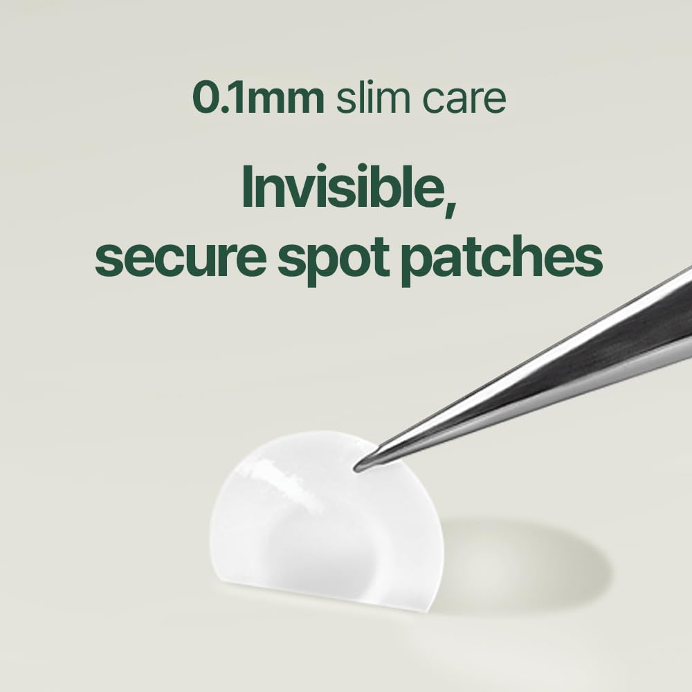 Pyunkang Yul PKY Calming Clear Spot Patch (Slim Care)145 count Quick, Adhesive & Invisible Oval Fit