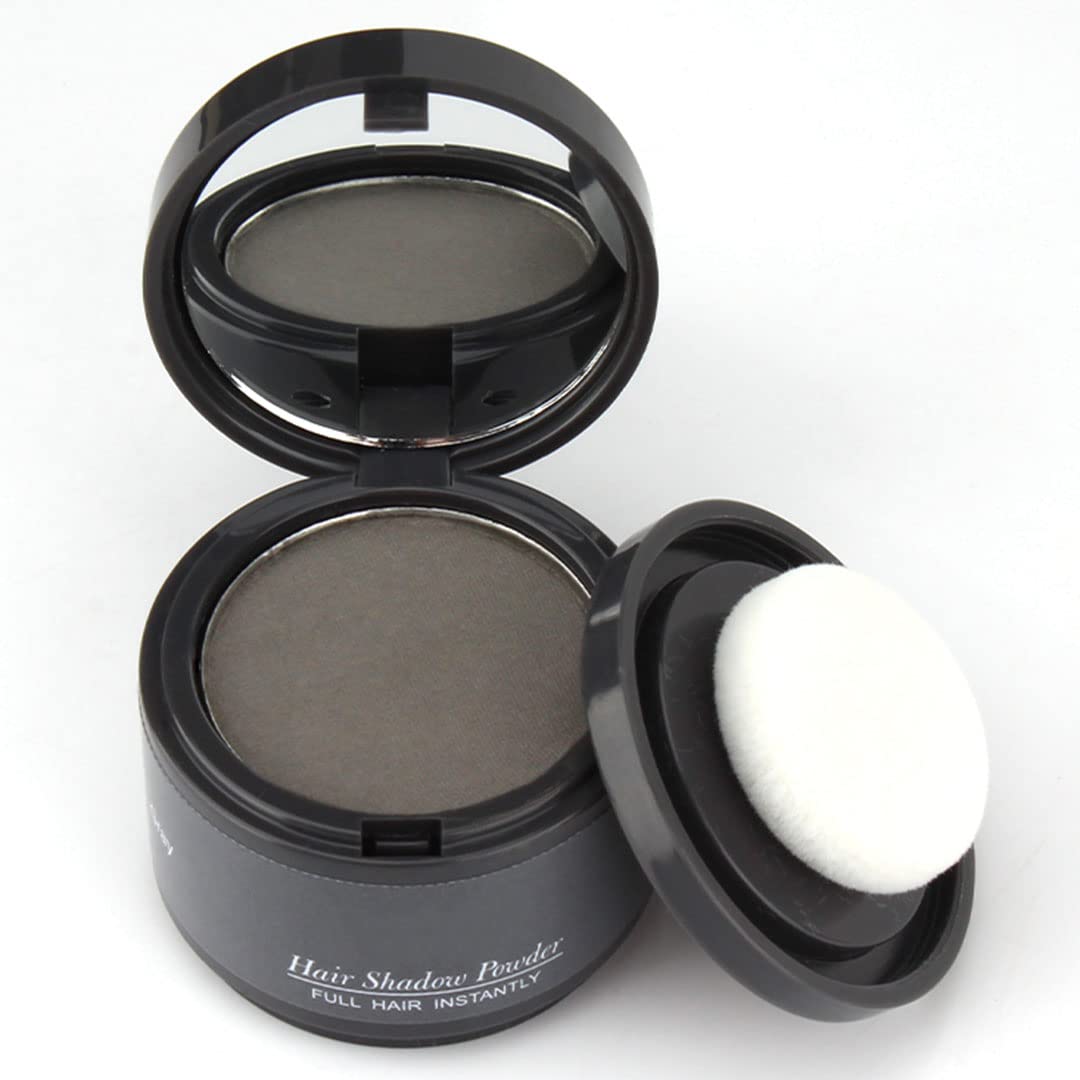 Hairline Gray Root Touch-Up Powder - Instantly Color Shadow Cover, Thin Hair Concealer, Hair Root