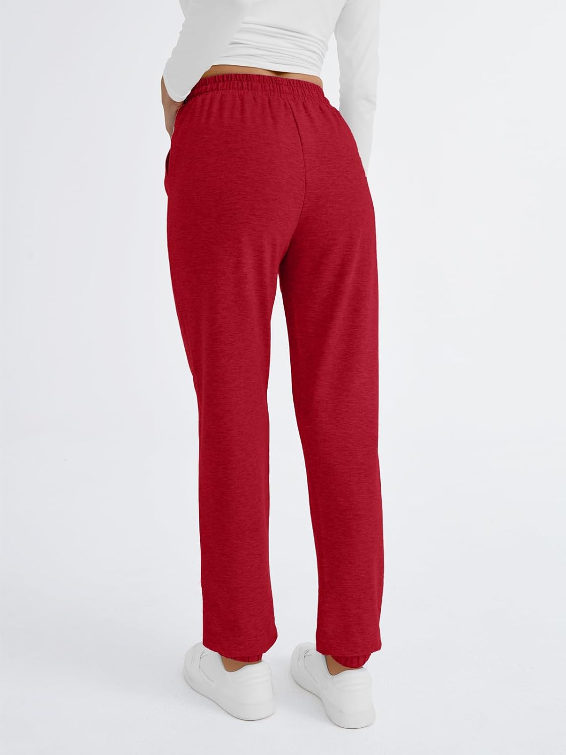 AUTOMET Sweatpants Women with Pockets Lounge Pajama Travel Pants Work Joggers Fall Clothes Winter