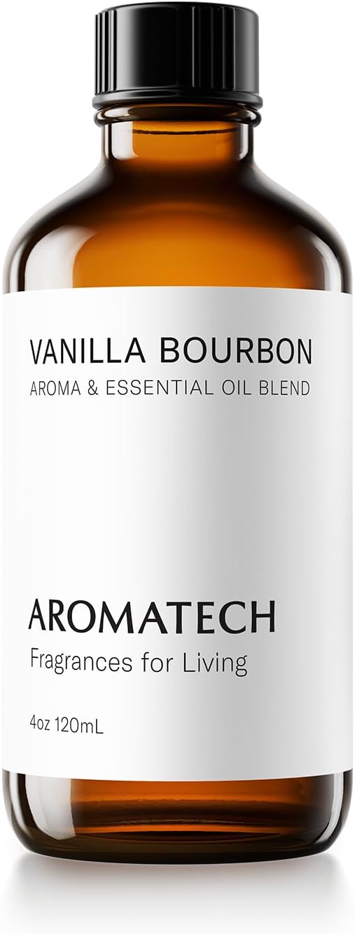 AromaTech Vanilla Bourbon Aroma Essential Oil Blend: Luxury Hotel Inspired Aromatherapy with