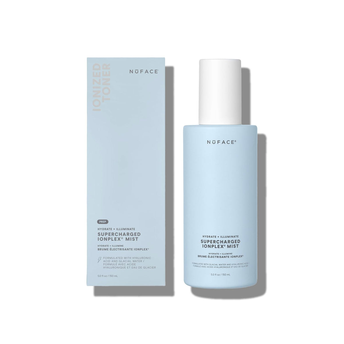 NuFACE Supercharged IonPlex Facial Mist - 3-in-1 Ultra-Fine Hydrating Face Mist & Pore Minimizer