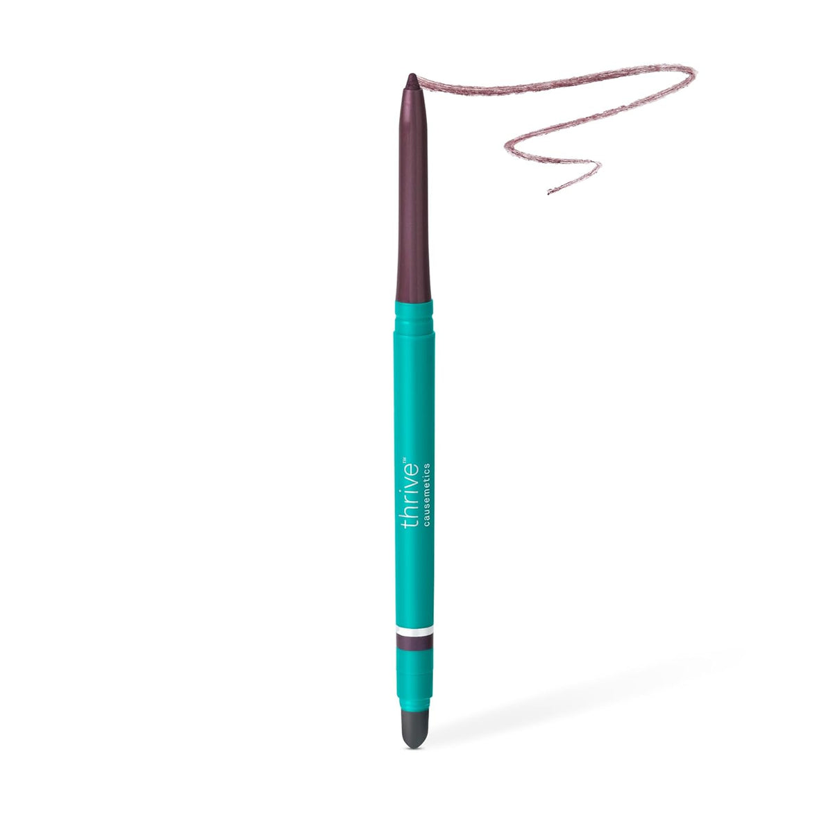 Thrive Causemetics Infinity Waterproof Eyeliner Pencil, Built In Sharpener & Smudge Tip, Long