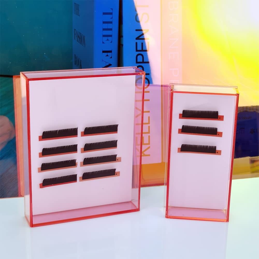 Grafting False Eyelash Acrylic Extension Pallet Organizer, Eyelash Extension Glue Tweezers Plate