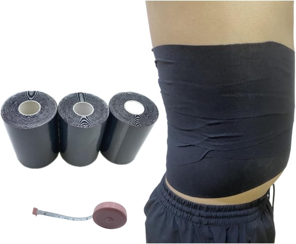 Body Stomach Compression Tape- Extra Wide Kaotic Tape for Body Shaping& Workout& Sweater Enhancer&