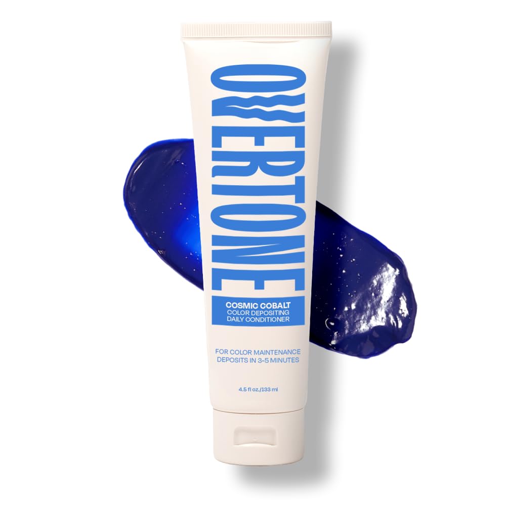 Overtone Daily Color Depositing Conditioner - 4.5oz Temporary Coloring Conditioner with Shea Butter