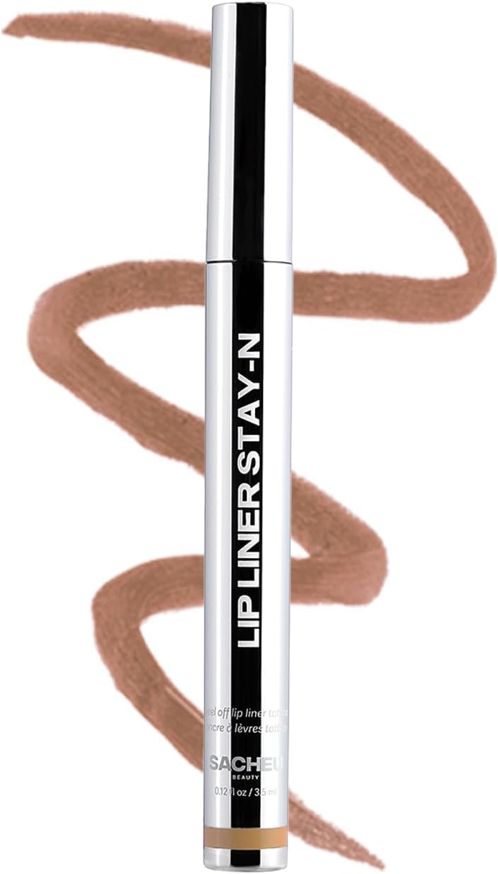 Sacheu Lip Liner STAY-N Peel Off Lip Stain — Long Lasting Matte Lip Tattoo Transfer Proof Lipstain