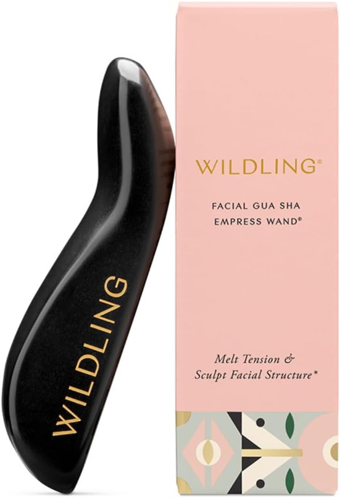WILDLING Empress Wand | Facial Massage Wand I Designed to Sculpt Jawline + Relieve Tension in The