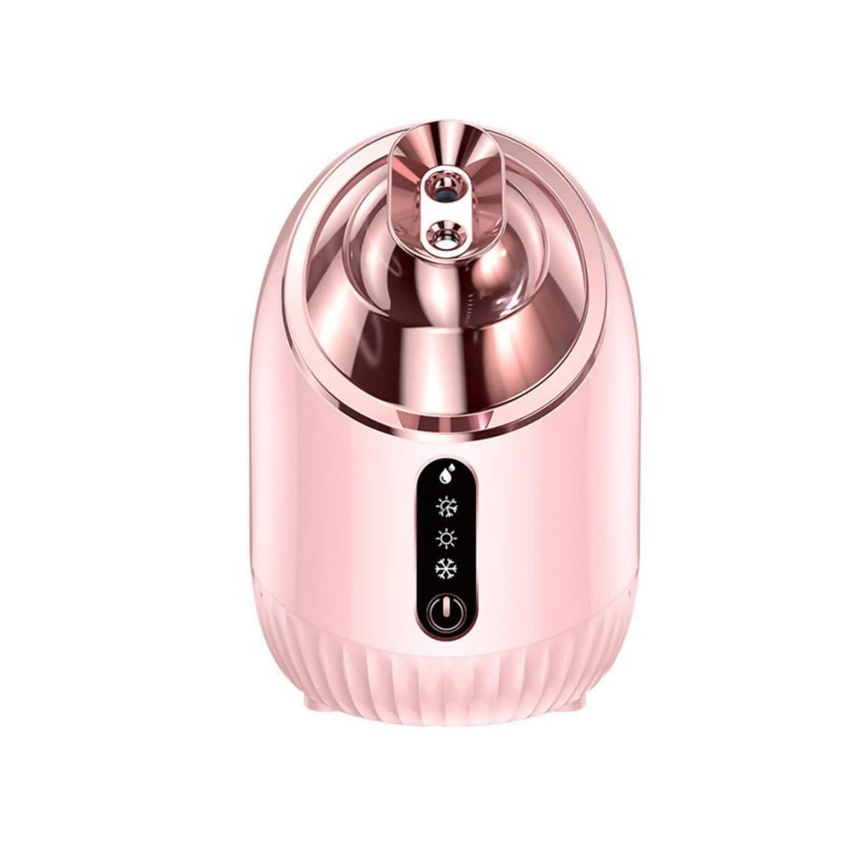 Facial Steamer - Nano Ionic Facial Steamer with Cold&Warm&Hot Mist,240ml Large Water Tank,Small